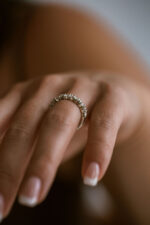 Marquise Band | Brilliant White | 14K White Gold | Graceful Brilliance | Collector-Grade - Image 4