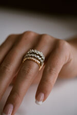 Marquise Band | Brilliant White | 14K White Gold | Graceful Brilliance | Collector-Grade - Image 6