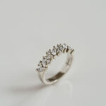 Marquise Band | Brilliant White | 14K White Gold | Pure Sophistication | Collector-Grade
