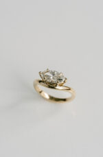 1.5 Carat Marquise Statement | Brilliant White | 14K White Gold | Refined Light