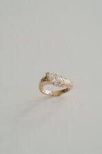 2 Carat Marquise Statement | Brilliant White | 14K White Gold | Quiet Power | Signature - Image 2