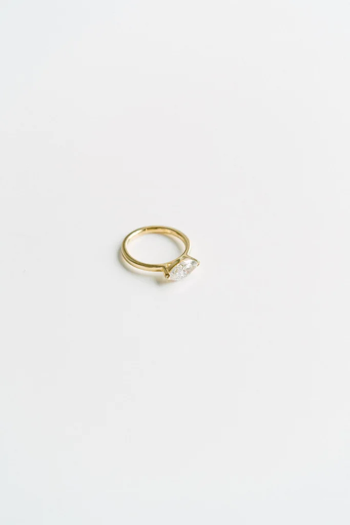 1.5 Carat Marquise Statement | Brilliant White | 14K White Gold | Pure Sophistication