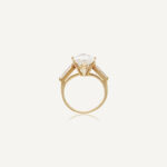 4.54 Carat Marquise Statement | Type IIa | Brilliant White / D color | VS | 14K White Gold - Image 3