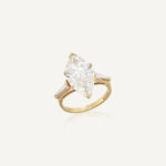 4.54 Carat Marquise Statement | Brilliant White | VS | 14K White Gold | Everyday Royalty