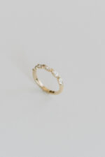 Marquise Band | Brilliant White | 14K White Gold | Classic Charm | Modern Classic - Image 2