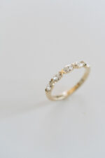 Marquise Band | Brilliant White | 14K White Gold | Classic Charm | Modern Classic