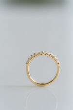 Marquise Band | Brilliant White | 14K White Gold | Elegant Sparkle | Heirloom - Image 2