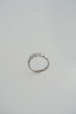 Marquise Band | Brilliant White | 14K White Gold | Graceful Brilliance | Heirloom - Image 2