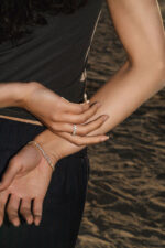 Marquise Band | Brilliant White | 14K White Gold | Graceful Brilliance | Heirloom - Image 6