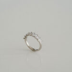 Marquise Band | Brilliant White | 14K White Gold | Graceful Brilliance | Heirloom