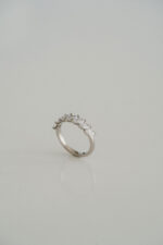 Marquise Band | Brilliant White | 14K White Gold | Graceful Brilliance | Heirloom