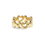 Round Brilliant Statement | Brilliant White | 14K White Gold | Classic Charm | Heirloom - Image 2