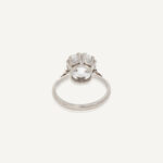 4.55 Carat Round Brilliant Statement | Brilliant White | 14K White Gold | Modern Nobility - Image 3