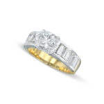 1.54 Carat Oval Statement | Brilliant White / D color | VVS | 14K White Gold - Image 2