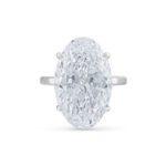 15.03 Carat Oval Statement | Brilliant White | VS | 14K White Gold | Unparalleled Brilliance - Image 5