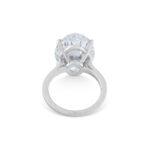 15.03 Carat Oval Statement | Brilliant White | VS | 14K White Gold | Unparalleled Brilliance - Image 6