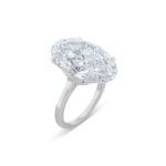 15.03 Carat Oval Statement | Brilliant White | VS | 14K White Gold | Unparalleled Brilliance