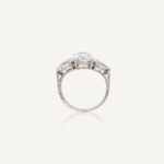 3.49 Carat Oval Statement | Brilliant White | VS | 18K Gold | Modern Nobility | Heirloom - Image 4