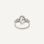 3.49 Carat Oval Statement | Brilliant White | VS | 18K Gold | Modern Nobility | Heirloom - Image 5