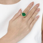 8.42 Carat Oval Statement | 14K White Gold | Heirloom-Worthy Glow - Image 4