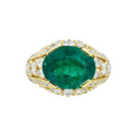 8.42 Carat Oval Statement | 14K White Gold | Heirloom-Worthy Glow