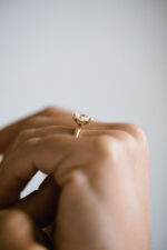 2.5 Carat Oval Statement | Brilliant White | 14K White Gold | Modern Nobility | Signature - Image 3