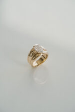 2 Carat Oval Statement | Brilliant White | 14K White Gold | Effortless Elegance | Heirloom - Image 2