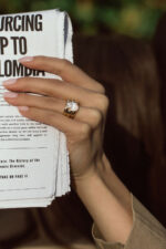 2 Carat Oval Statement | Brilliant White | 14K White Gold | Effortless Elegance | Heirloom