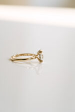 2.2 Carat Oval Statement | Brilliant White | 14K White Gold | A Classic Statement - Image 4