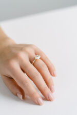 1.5 Carat Oval Statement | Brilliant White | 14K White Gold | Pure Sophistication | Heirloom - Image 6