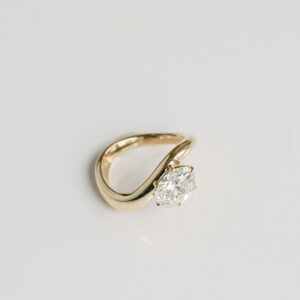 1.5 Carat Oval Statement | Brilliant White | 14K White Gold | Pure Sophistication | Heirloom