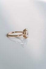 1.5 Carat Oval Statement | Brilliant White | 14K White Gold | Classic Charm | Heirloom - Image 3