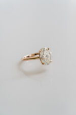 1.5 Carat Oval Statement | Brilliant White | 14K White Gold | Classic Charm | Heirloom - Image 5