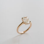 1.5 Carat Oval Statement | Brilliant White | 14K White Gold | Classic Charm | Heirloom
