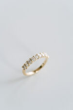 Oval Band | Brilliant White | 14K White Gold | Refined Light | Collector-Grade - Image 2