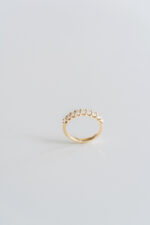 Oval Band | Brilliant White | 14K White Gold | Refined Light | Collector-Grade - Image 5