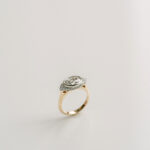 Oval Halo Diamond Ring | Brilliant White | 14K White Gold | Graceful Brilliance