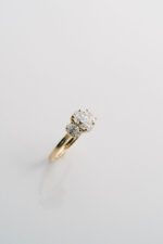 2.5 Carat Oval Statement | Brilliant White | 14K White Gold | Everyday Royalty - Image 4