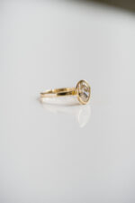 1 Carat Oval Statement | Brilliant White | 14K White Gold | Graceful Brilliance - Image 3