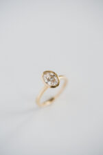 1 Carat Oval Statement | Brilliant White | 14K White Gold | Graceful Brilliance