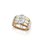 4.07 Carat Oval Statement | Brilliant White | 14K White Gold | Modern Nobility | Heirloom - Image 2