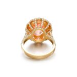 8 Carat Oval Statement | Royal Blue Sapphire | 14K White Gold | Radiant Elegance | Signature - Image 3