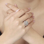 Round Brilliant Statement | Fancy Yellow | 14K White Gold | Rare Fancy-Color Splendour - Image 4