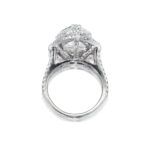 5.02 Carat Pear Statement | Brilliant White | SI | 18K Gold | Heirloom-Worthy Glow - Image 3