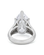 10 Carat Pear Statement | Brilliant White / F color | VS | 14K White Gold - Image 5