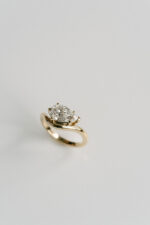1.5 Carat Pear Statement | Brilliant White | 14K White Gold | Graceful Brilliance - Image 5