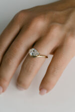 1.5 Carat Pear Statement | Brilliant White | 14K White Gold | Graceful Brilliance - Image 7