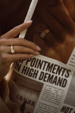 1.5 Carat Pear Statement | Brilliant White | 14K White Gold | Refined Light | High Jewellery - Image 3