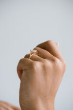 2 Carat Pear Statement | Brilliant White | 14K White Gold | A Classic Statement | Signature - Image 6