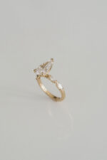 1.5 Carat Pear Statement | Brilliant White | 14K White Gold | Refined Light